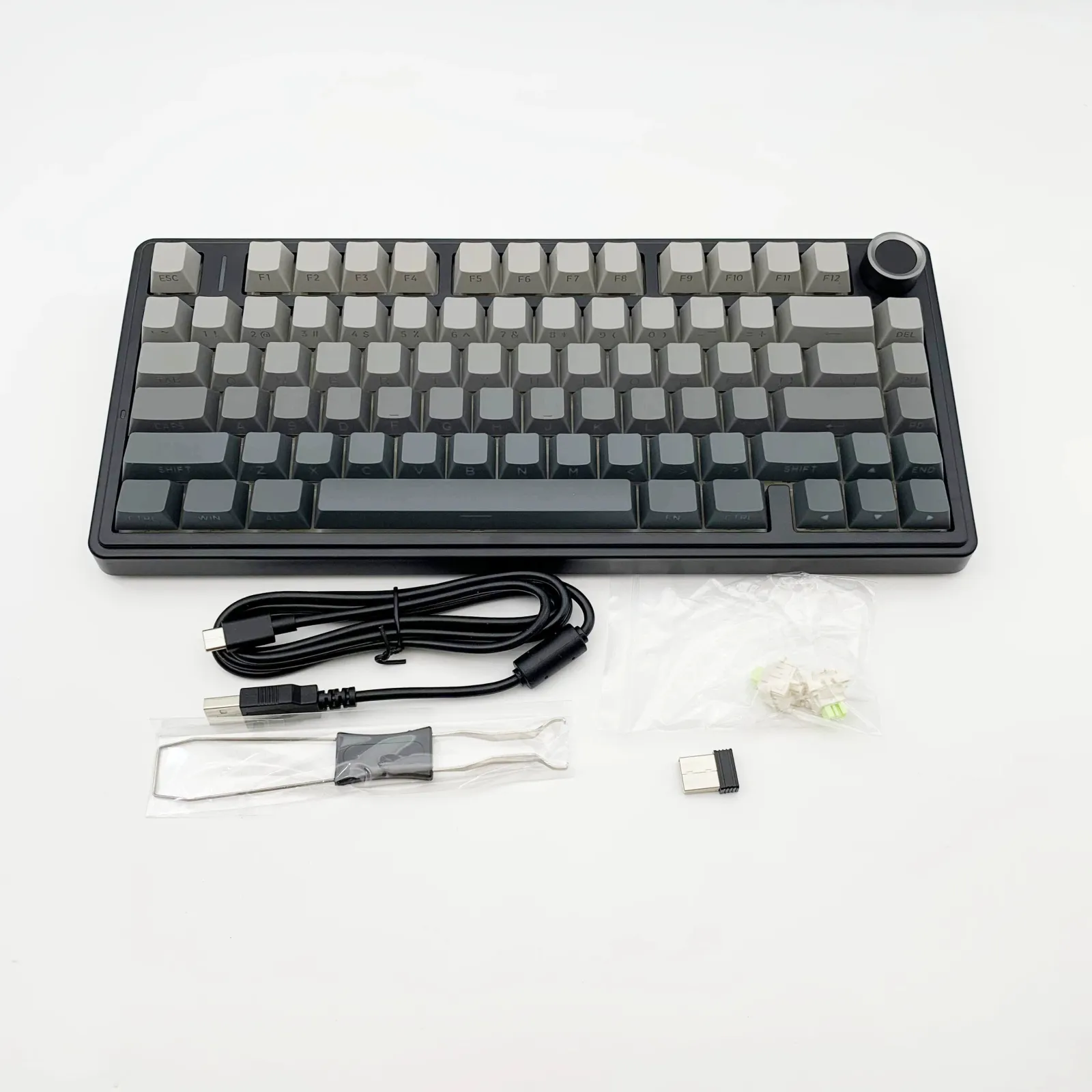 Clavier AULA F75 vue détaillée
