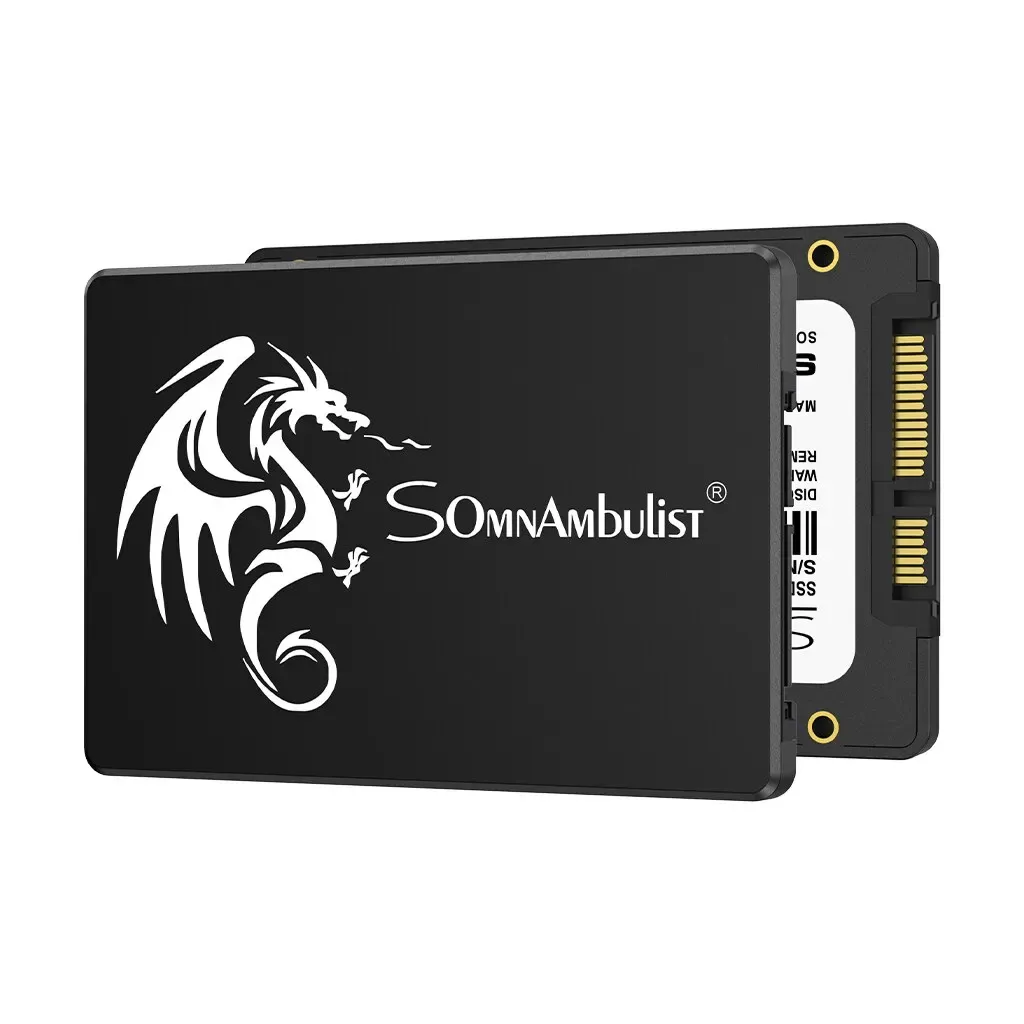 SSD interne SATA III 2,5" SomnAmbulist 120 Go, 240 Go, 480 Go, 960 Go pour PC portable