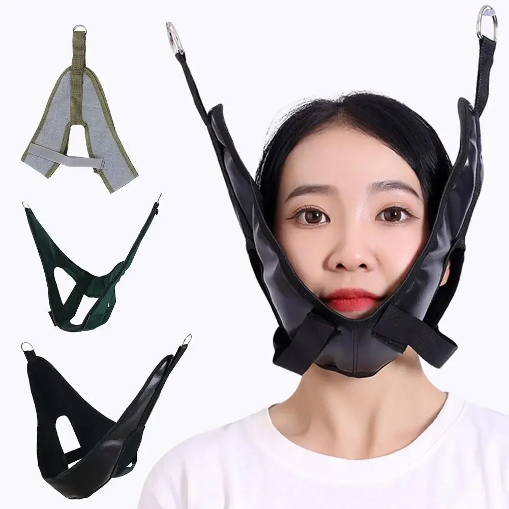 Kit de traction cervicale suspendu à la porte, vue d'ensemble