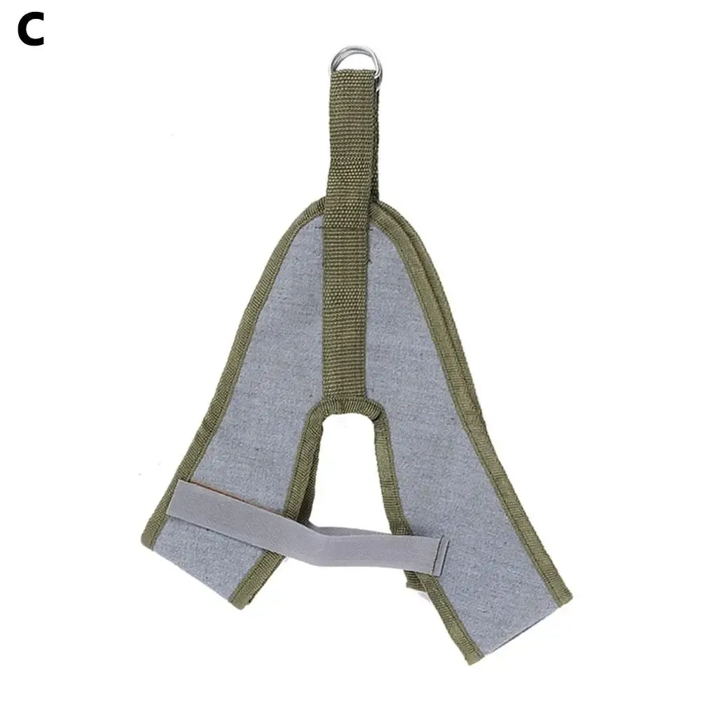 Kit de traction cervicale à suspendre à la porte avec ceinture rembourrée, support cervical réglable et masseur de tête arrière 8
