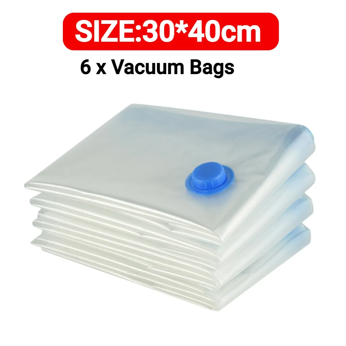 Sacs sous vide réutilisables et pliables pour vêtements, transparents et compressibles, grand format de voyage 11