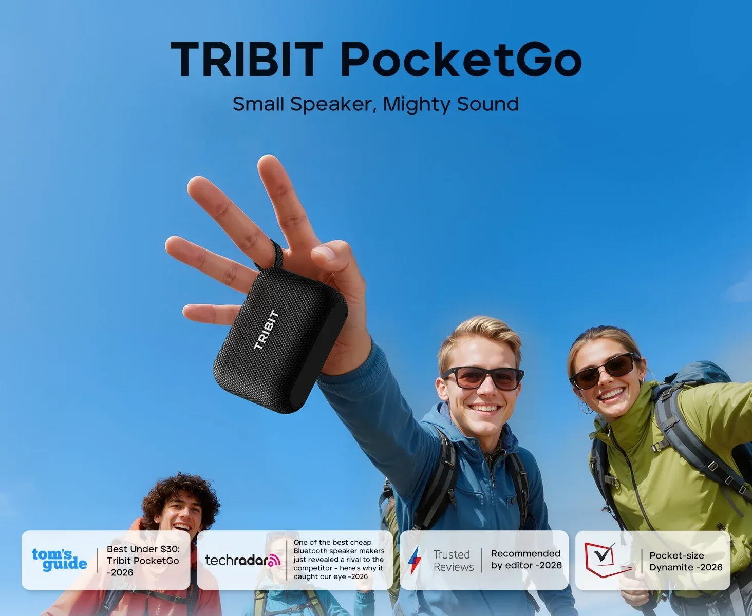 Haut-parleur Bluetooth portable Tribit PocketGo