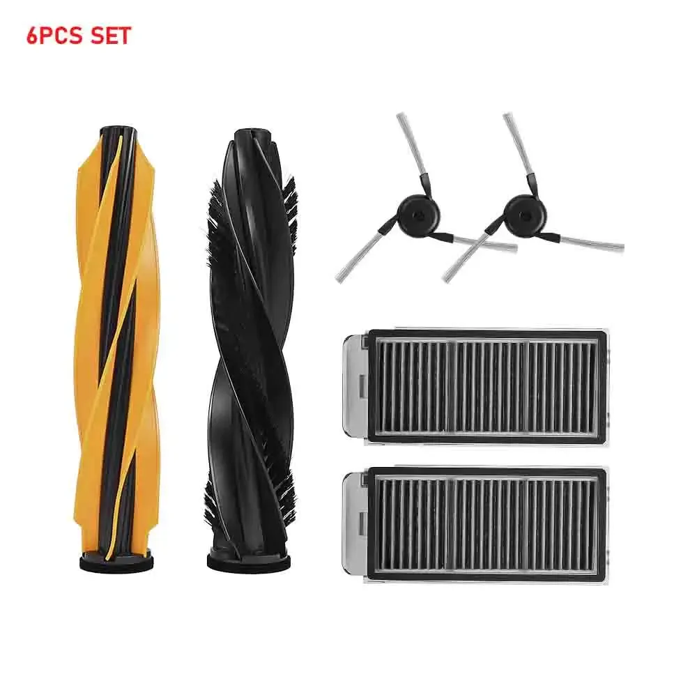 Chiffons de nettoyage, sacs à poussière, brosses principales et latérales et filtres pour Dreame X50 Pro / X50 Ultra / X50 Master / L40S Pro Ultra / L50 Pro Ultra / MOVA V50 Ultra 7