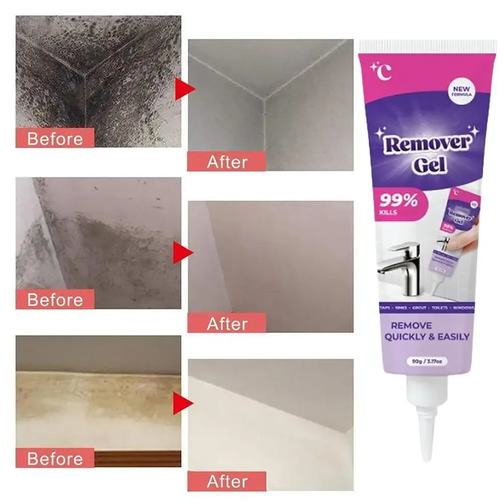 Gel nettoyant puissant pour carrelage mural, scellant pour joints, salle de bains et cuisine, lot de 3 pièces 6
