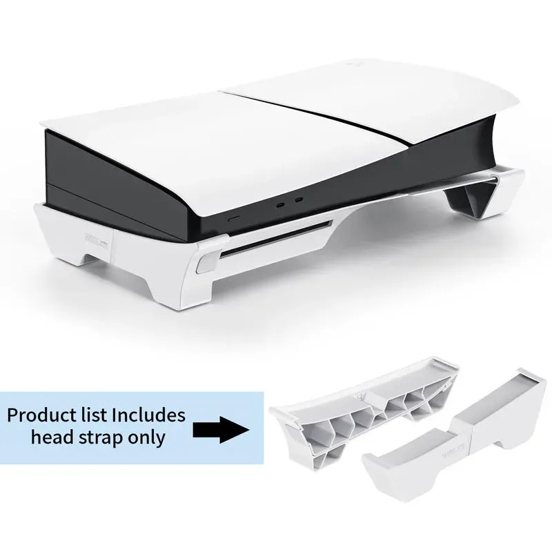 Support horizontal pour console PS5 Slim/Pro, socle de refroidissement antidérapant pour PlayStation 5 Slim, accessoire de jeu 7