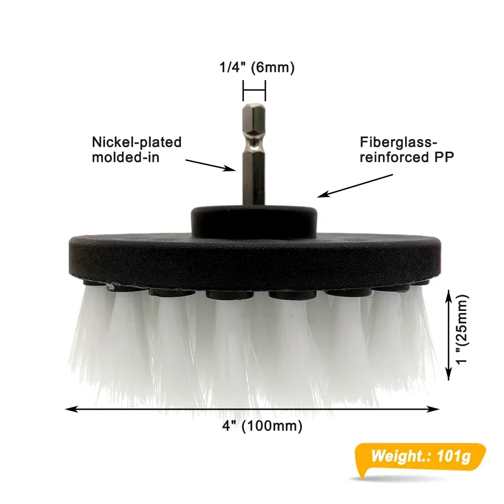 Brosse de nettoyage pour tapis et textiles