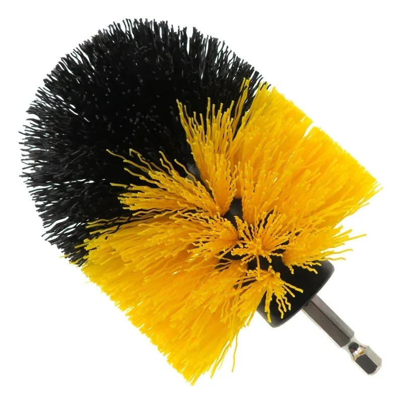 Ensemble de brosses électriques 3,5/4/5 pouces, 1 pièce, brosse de nettoyage pour tapis, cuisines et salles de bains, compatible perceuse 15