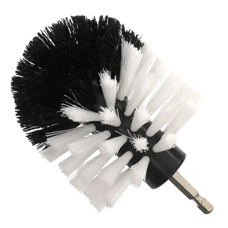 Ensemble de brosses électriques 3,5/4/5 pouces, 1 pièce, brosse de nettoyage pour tapis, cuisines et salles de bains, compatible perceuse 17