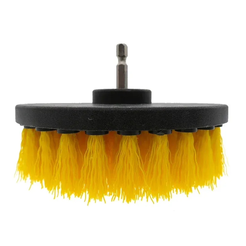 Ensemble de brosses électriques 3,5/4/5 pouces, 1 pièce, brosse de nettoyage pour tapis, cuisines et salles de bains, compatible perceuse 19