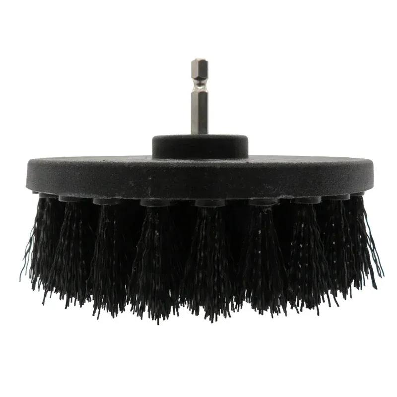 Ensemble de brosses électriques 3,5/4/5 pouces, 1 pièce, brosse de nettoyage pour tapis, cuisines et salles de bains, compatible perceuse 24