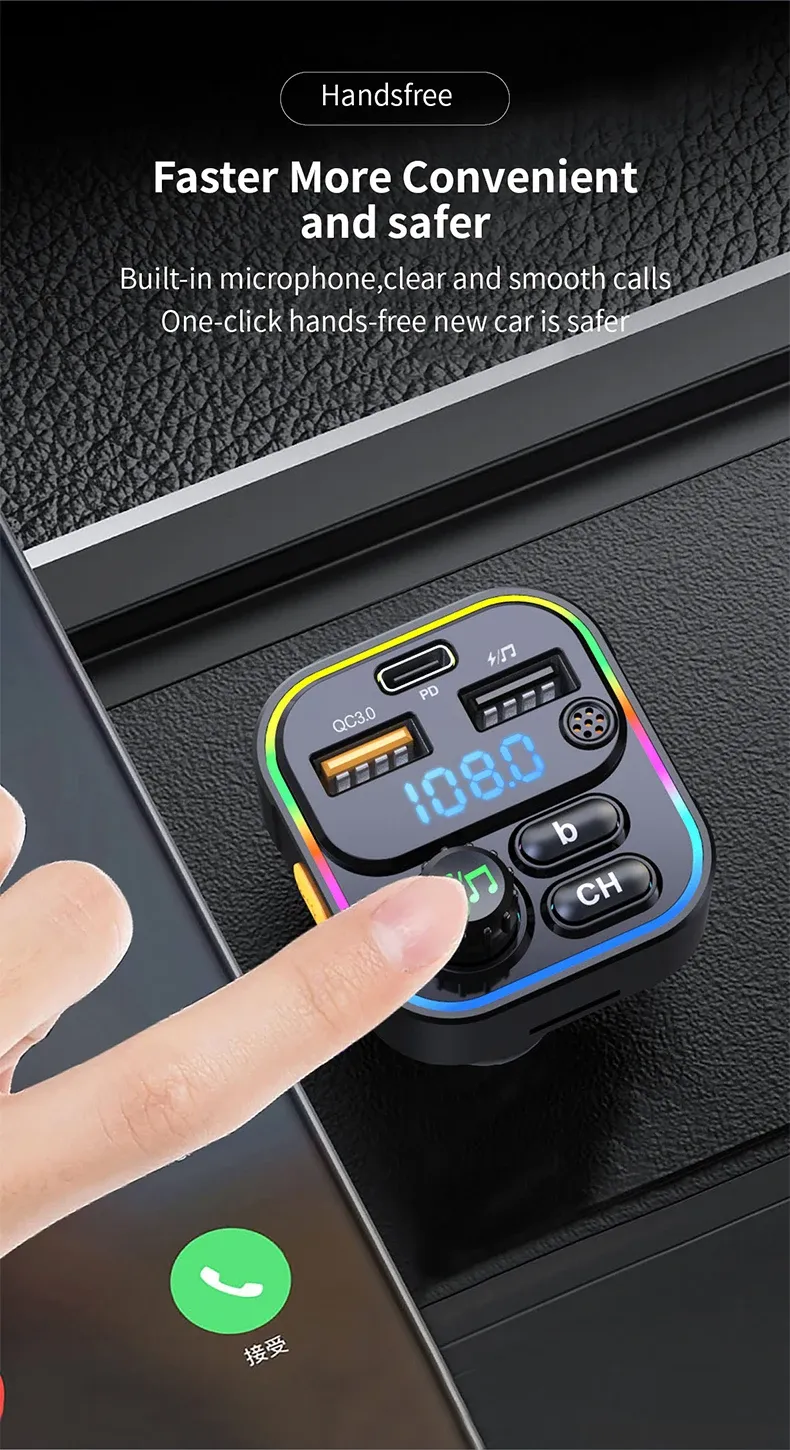 Connexion d'une clé USB au transmetteur