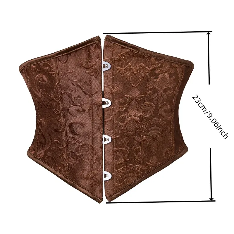 Ceinture corset style rétro, finitions soignées