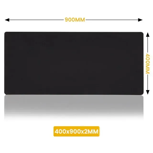 Tapis de souris gaming noir grand format, 900 x 400 mm 9