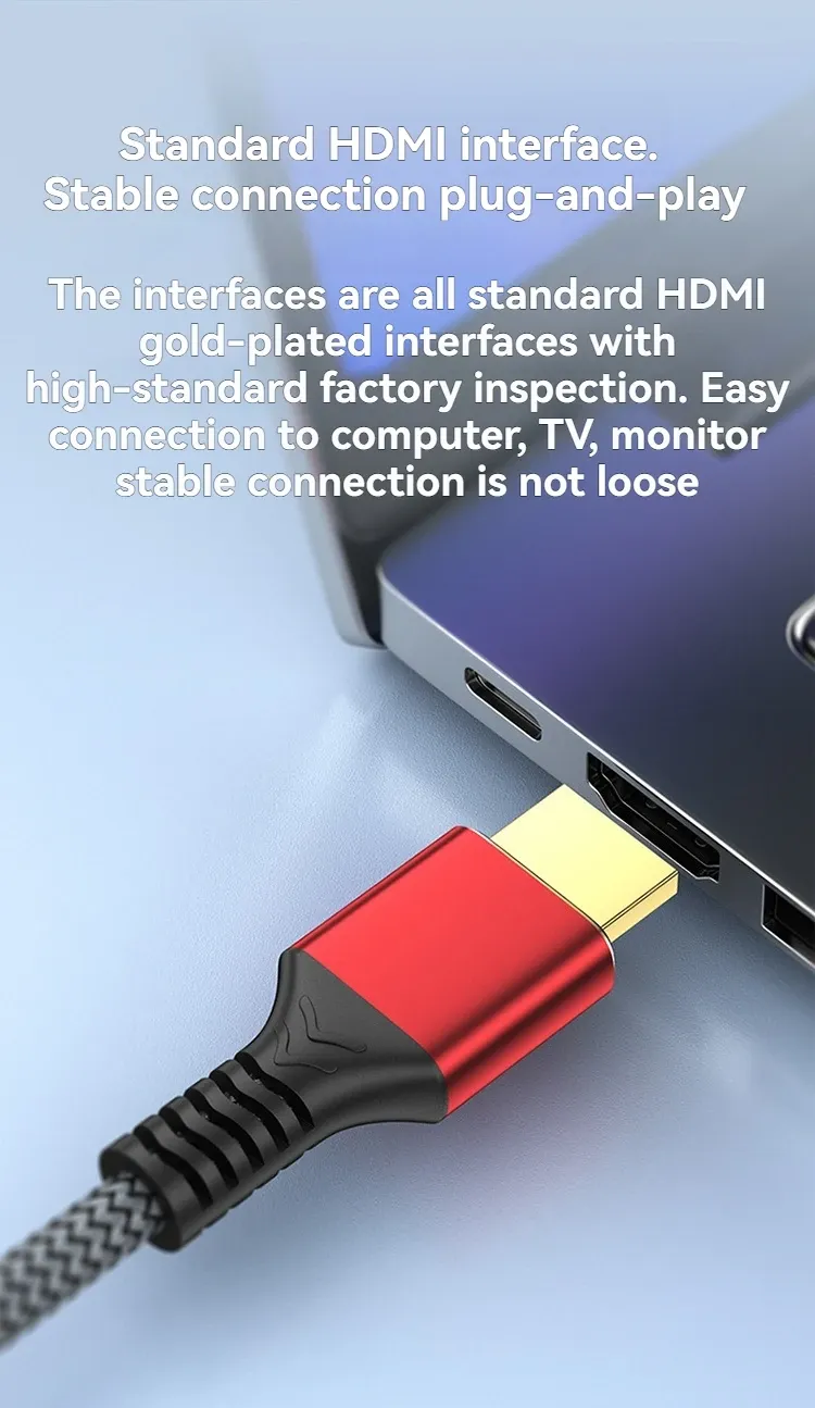 Câble HDMI MINGCVIL en démonstration