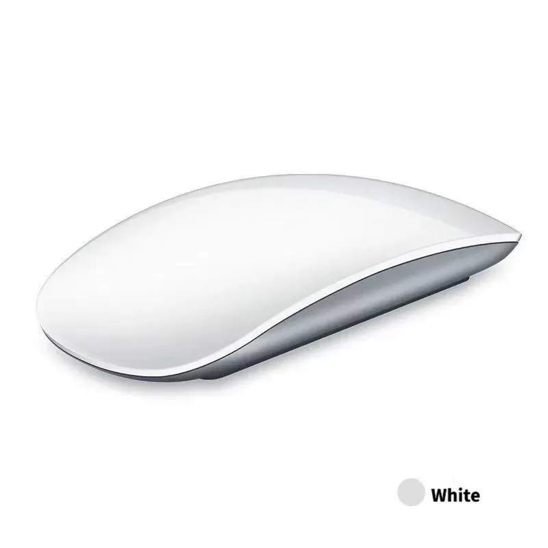 Souris Bluetooth sans fil ultra-fine, rechargeable et silencieuse, design arc multi-appareils pour ordinateur portable, iPad, Mac et PC 7