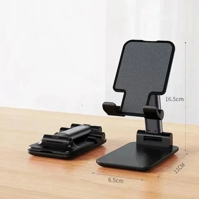 Support de téléphone portable pliable et télescopique multifonctionnel pour bureau et chevet 7