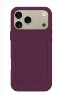 Coque de téléphone de luxe en silicone liquide magnétique avec porte-cartes pour iPhone 12 à 18 Pro Max, Plus et Air, compatible MagSafe, avec pare-chocs 15