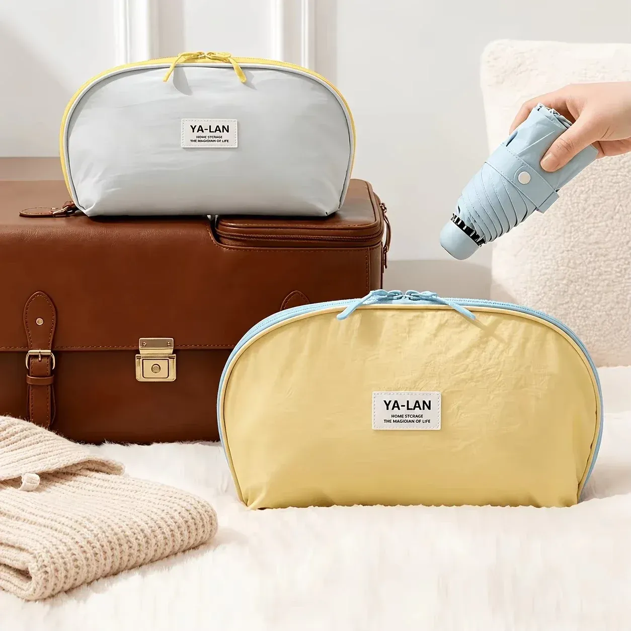 Sac organisateur de voyage en tissu Oxford