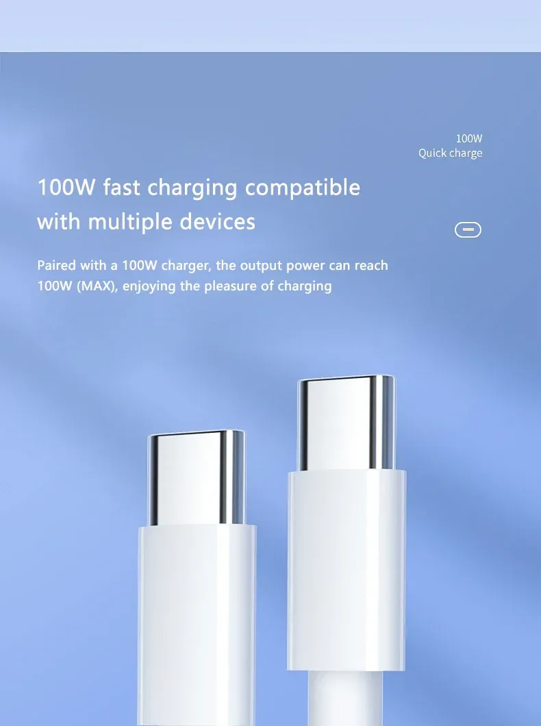 Câble USB-C vers USB-C, design