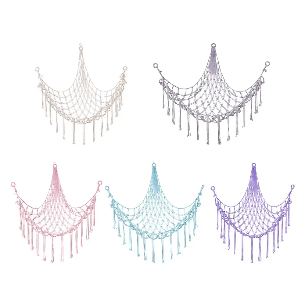 Hamac de rangement triangulaire suspendu pour peluches