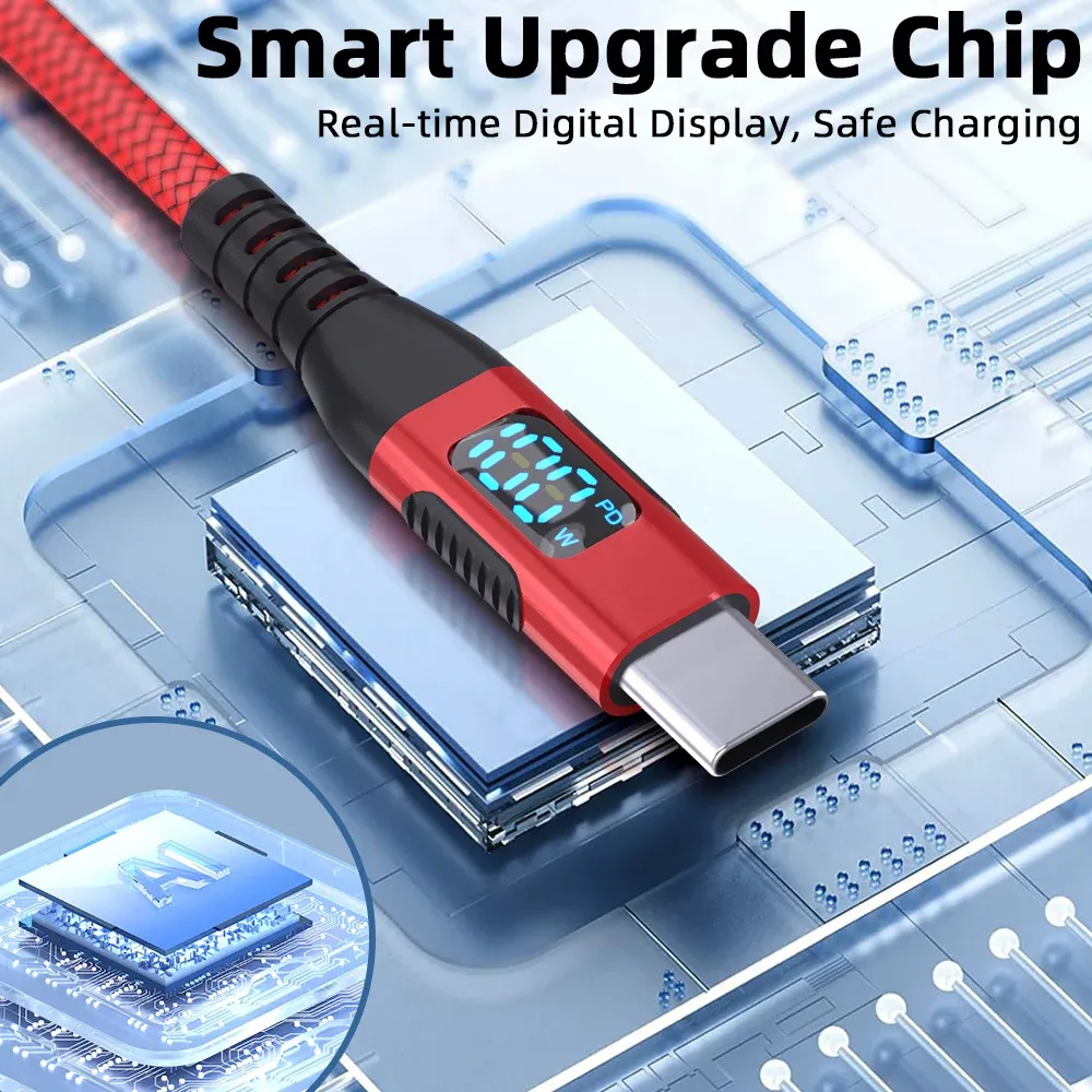 Câble USB-C vers USB-C BCVS, détail du design