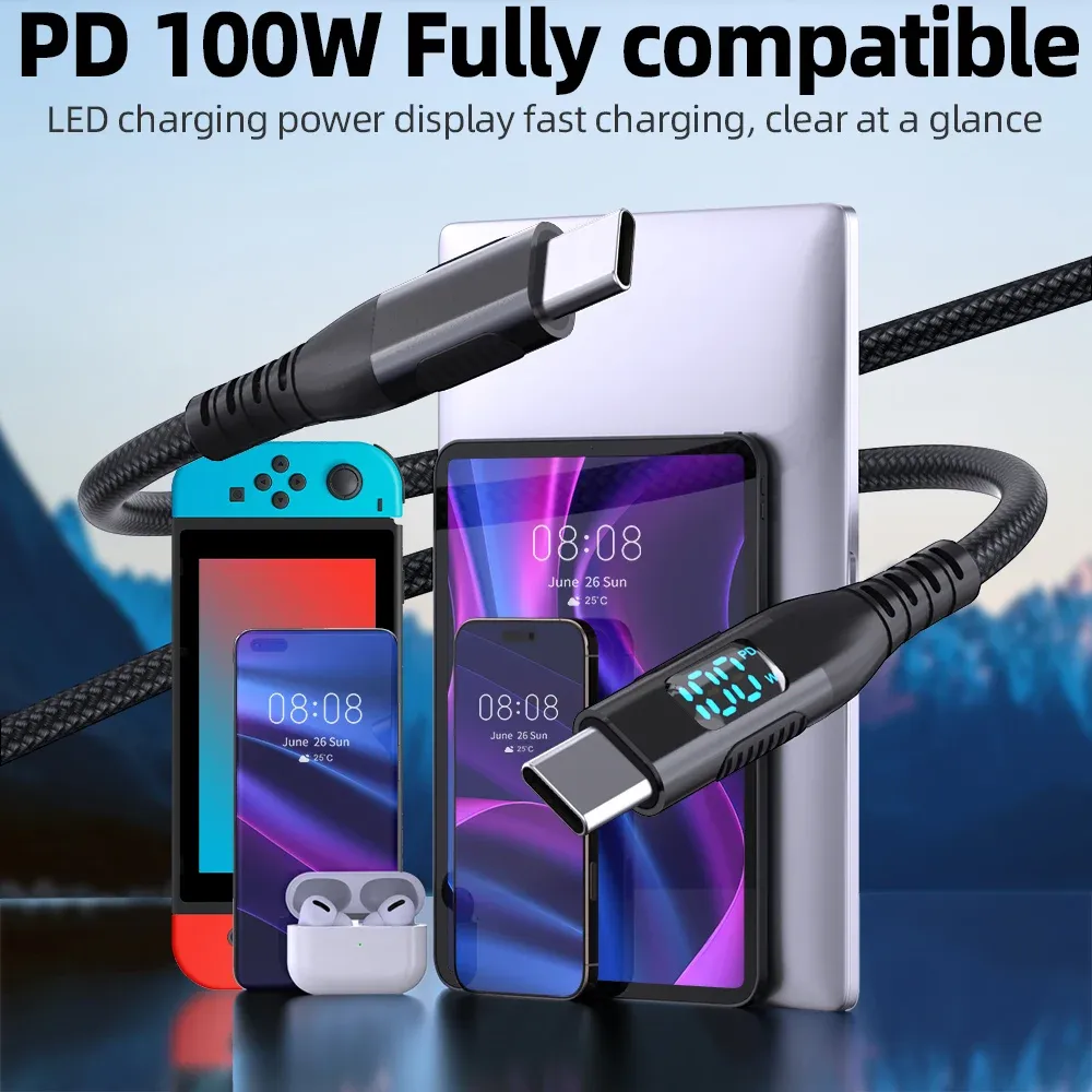 Câble USB-C vers USB-C BCVS, finition