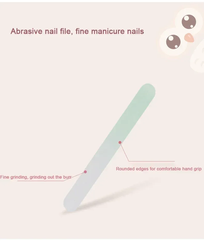 Kit de manucure pour enfants, format nomade