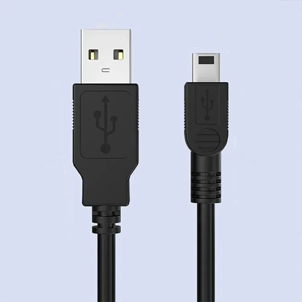 Câble USB 2.0 avec connecteur Mini B 5 broches