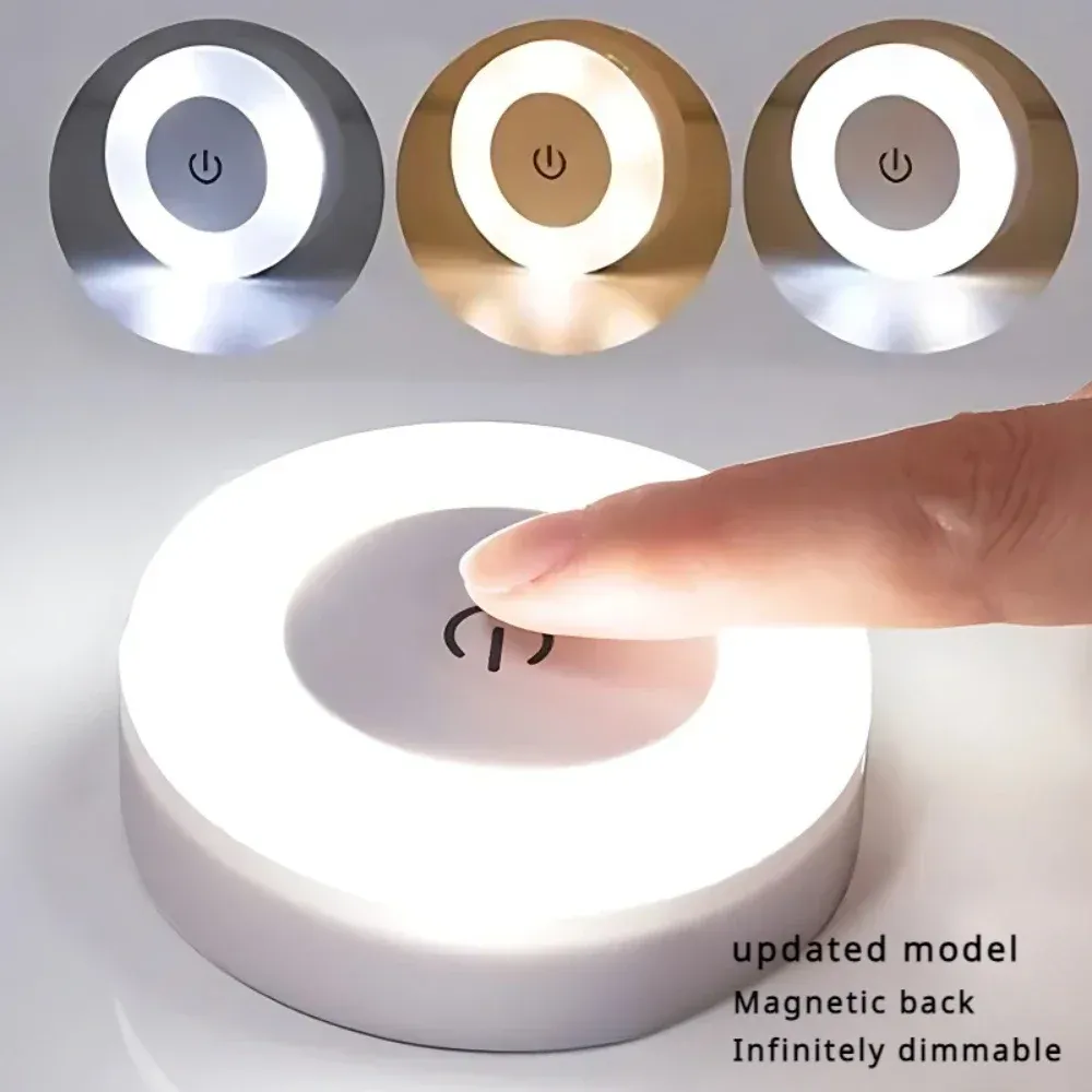 Veilleuse LED rechargeable USB portable pour salon et chambre