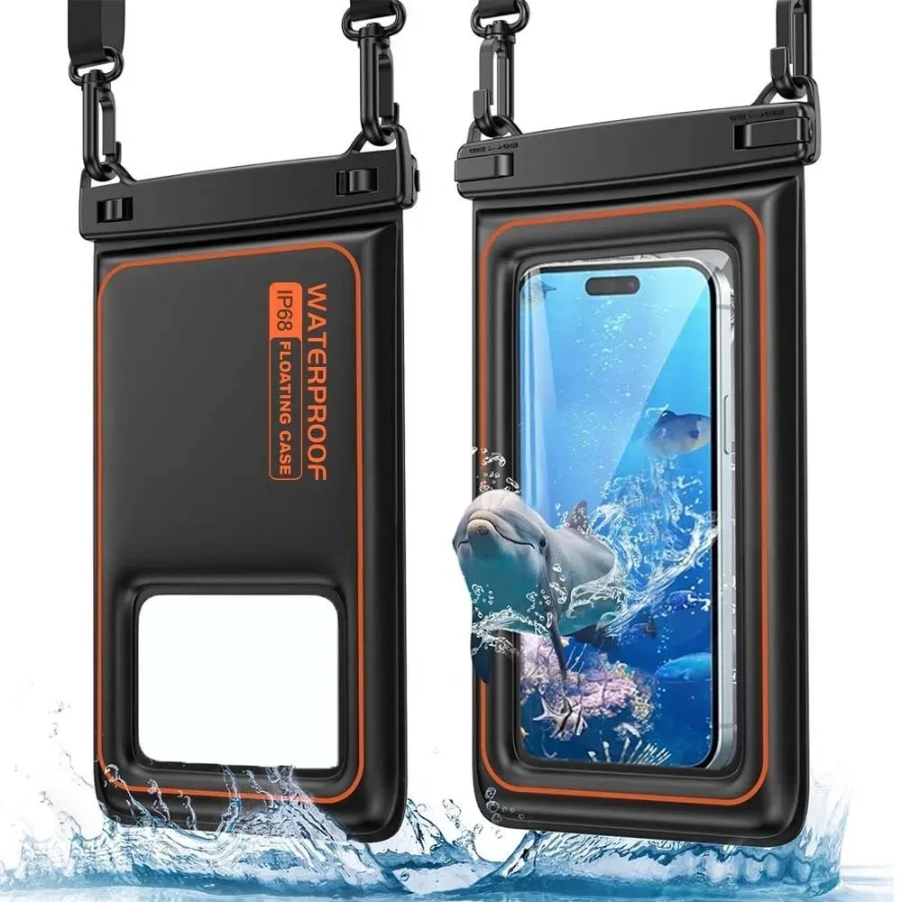 Pochette étanche universelle pour smartphone à écran tactile en PVC 2