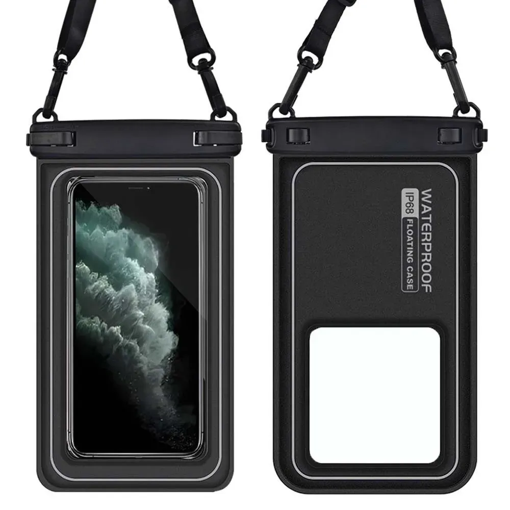 Détail de la fermeture de la pochette étanche