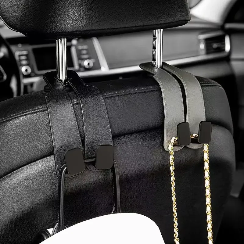 Crochets de fixation pour appuie-tête de voiture, supports pour sacs, organisateurs de dossier de siège, attaches rapides pour voiture 6