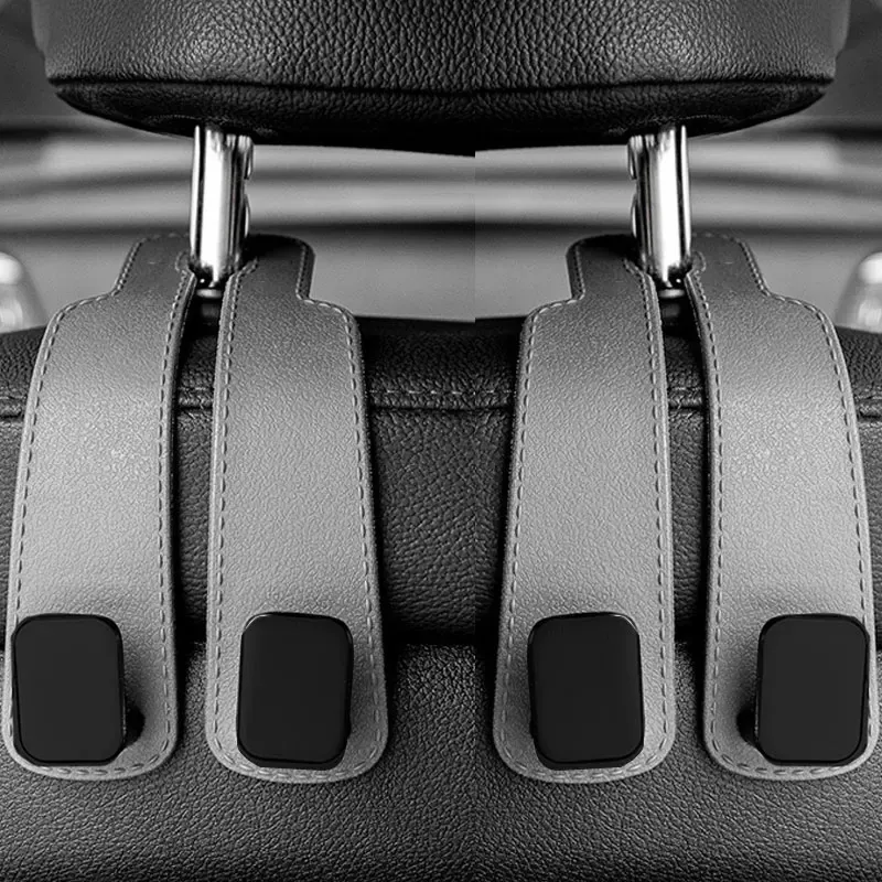 Crochets de fixation pour appuie-tête de voiture, supports pour sacs, organisateurs de dossier de siège, attaches rapides pour voiture 8