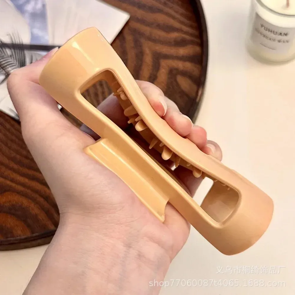 Pinces à cheveux souples en silicone, grandes pinces antidérapantes et pliables | Pinces souples pour cheveux fins et épais 3