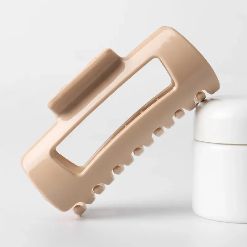 Pince à cheveux en silicone, vue complète