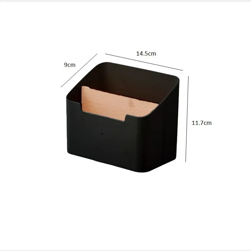 Boîte de rangement multifonction pour télécommandes de téléviseur, climatiseur, cuisine et bureau, avec compartiments 7