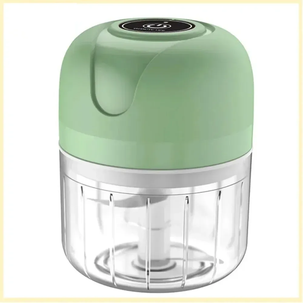 Hachoir électrique portable USB 250 ml pour ail, viande et légumes 7