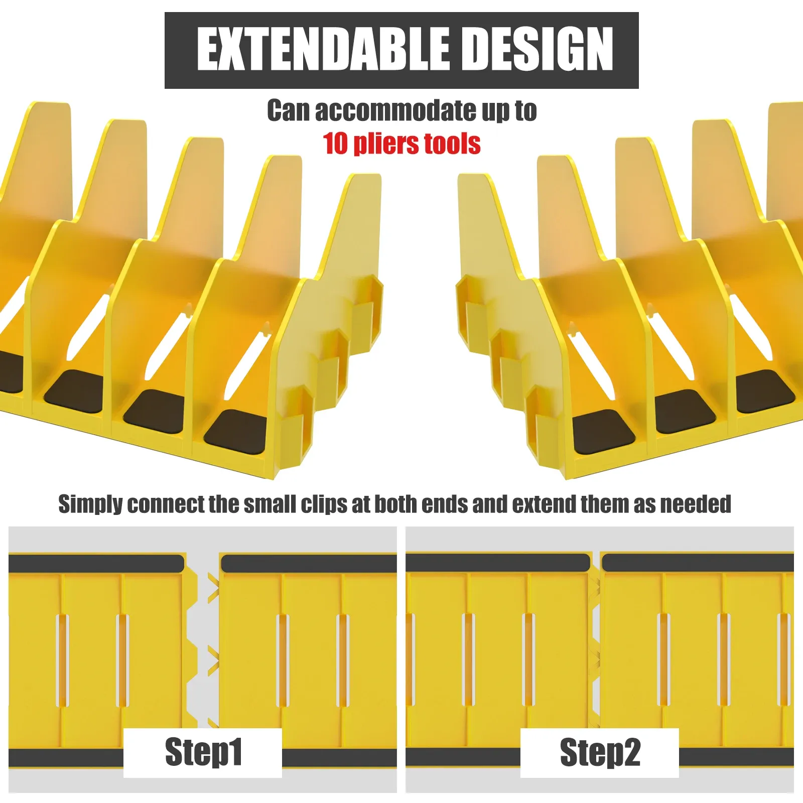 Organisation d'outils sur un établi
