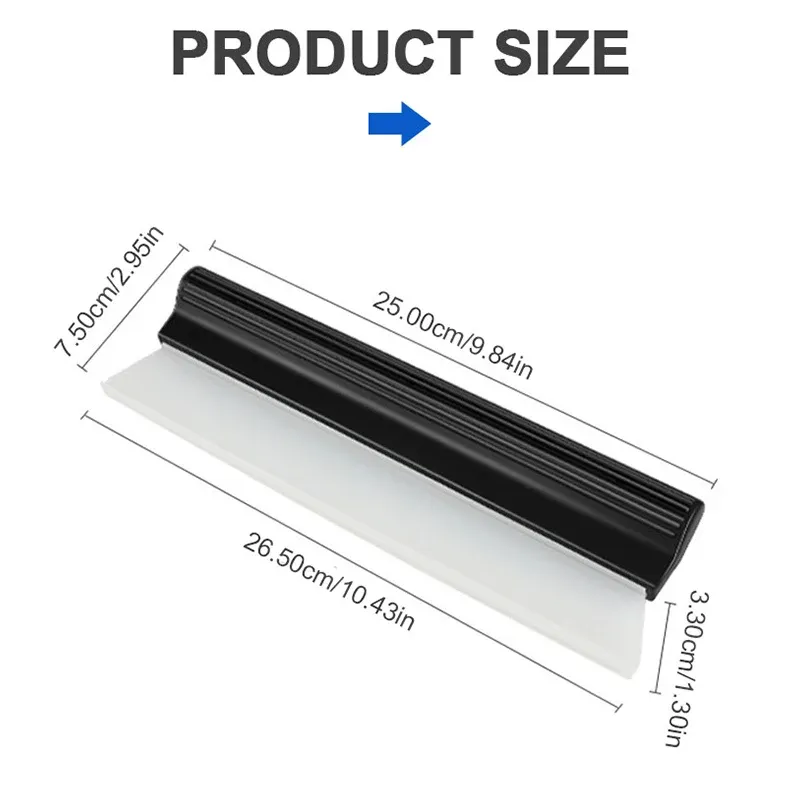 SEAMETAL – Raclette souple en silicone pour nettoyage des vitres de voiture 2