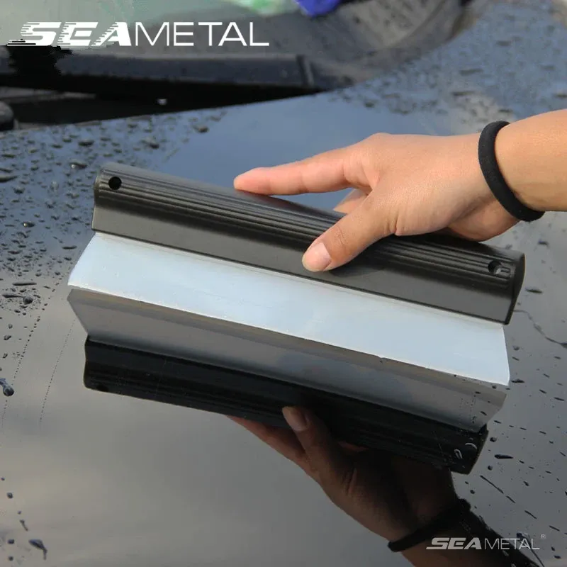 SEAMETAL – Raclette souple en silicone pour nettoyage des vitres de voiture - Image 1