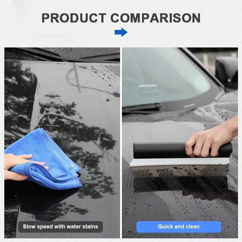 SEAMETAL – Raclette souple en silicone pour nettoyage des vitres de voiture 4
