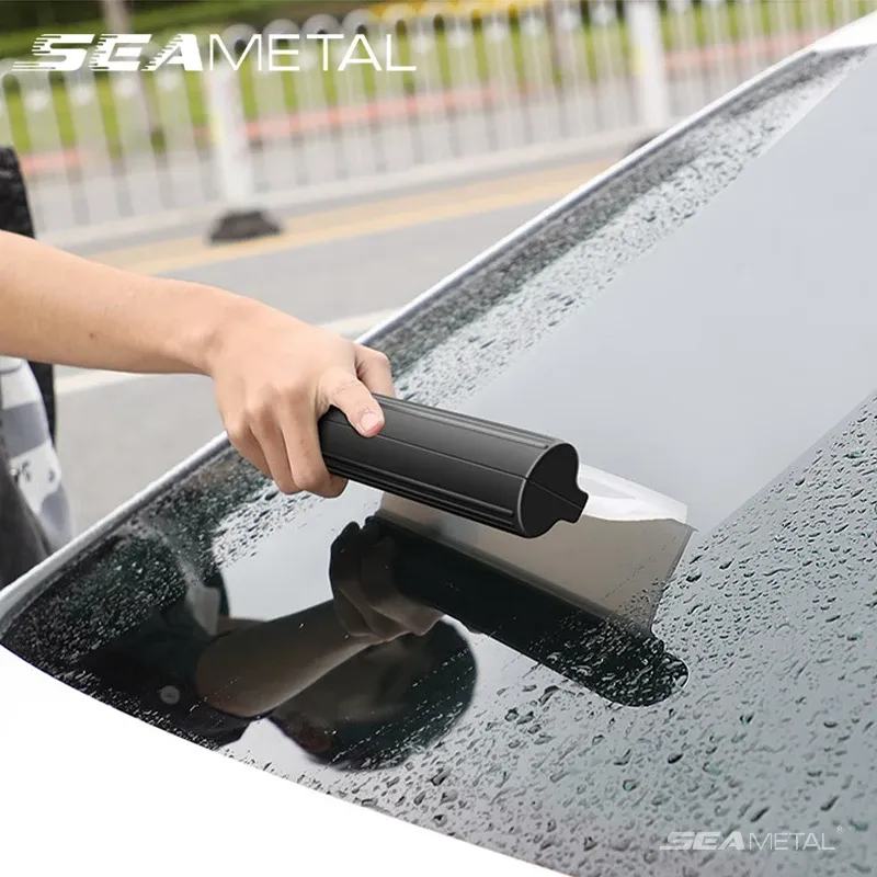 SEAMETAL – Raclette souple en silicone pour nettoyage des vitres de voiture 6