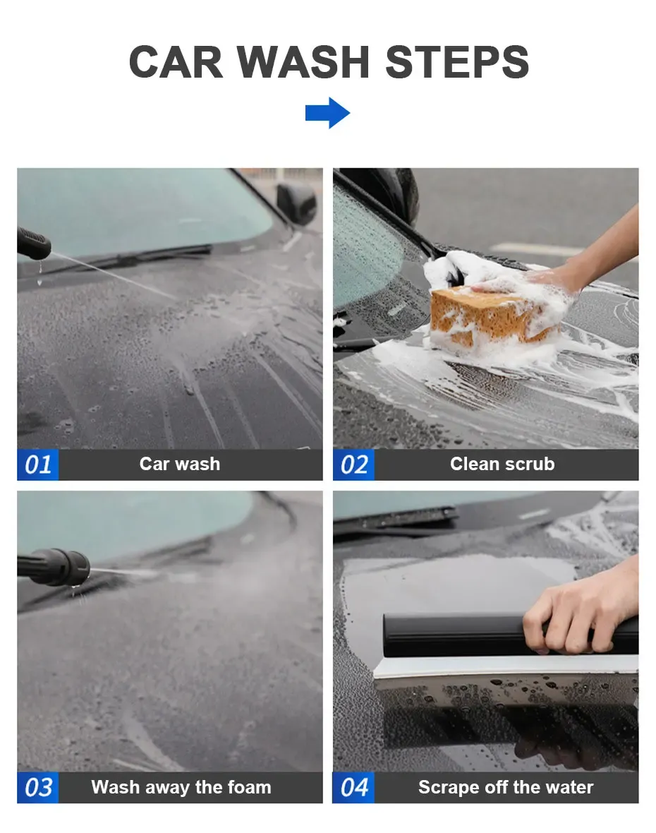 Finition sans traces après nettoyage
