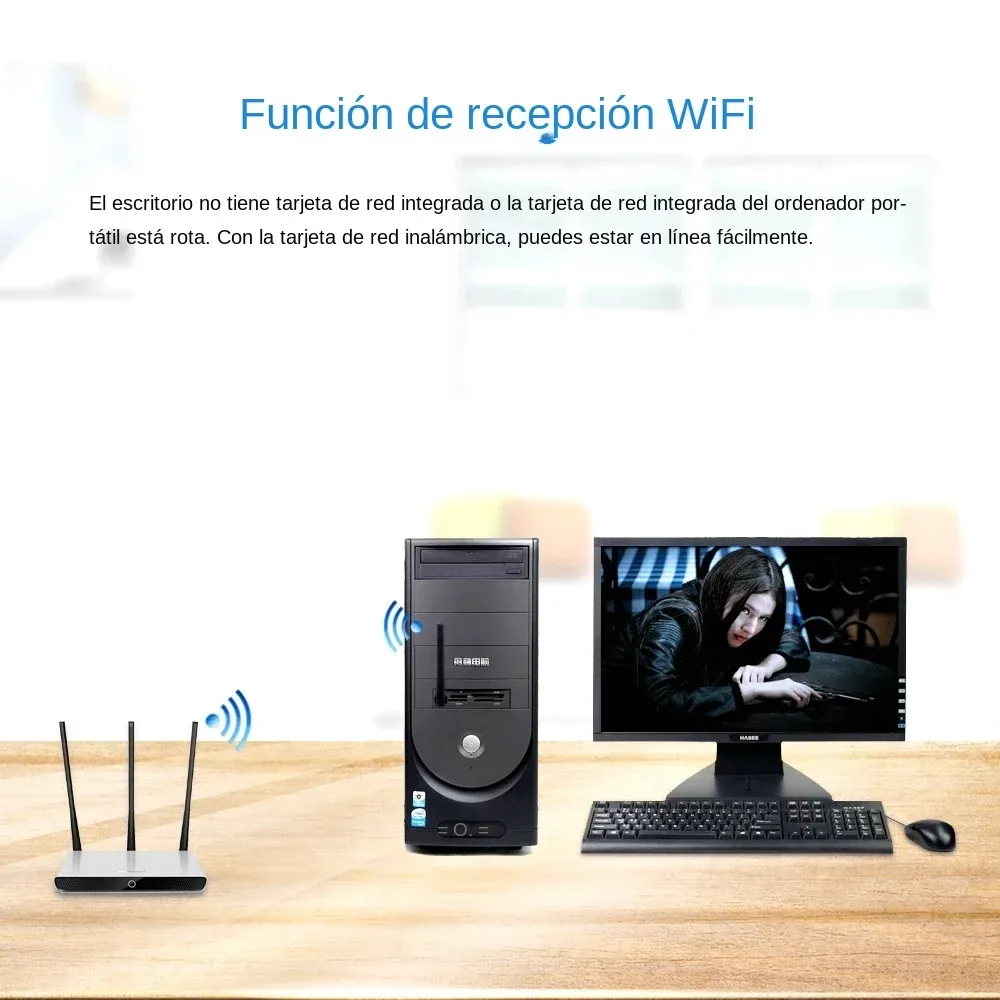 Adaptateur WiFi Mini USB, détail du design