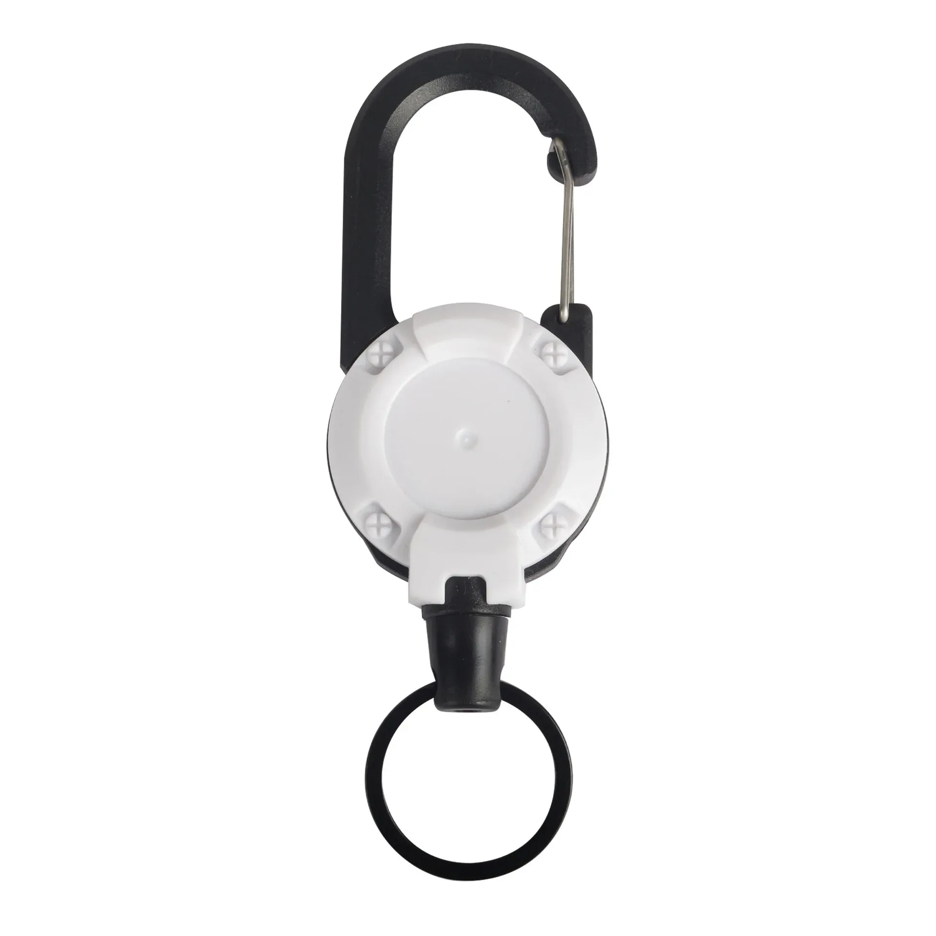 Porte-badge rétractable antivol en métal avec cordon, lot de 8 9