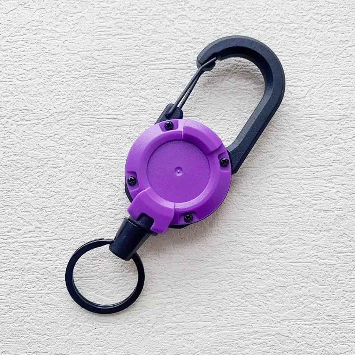 Porte-badge rétractable antivol en métal avec cordon, lot de 8 10