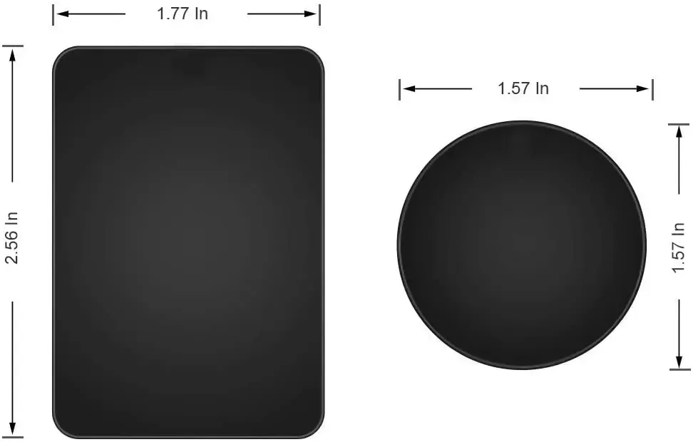 Plaque de disque en métal (lot de 5) pour support magnétique de téléphone de voiture, feuille de fer noire autocollante, accessoires auto 6