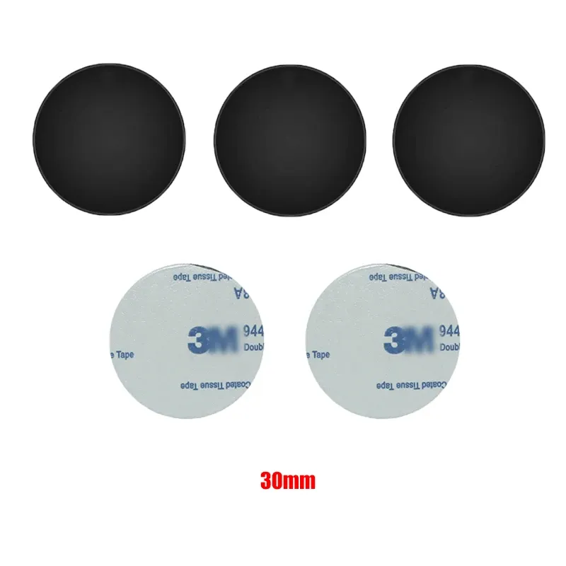 Plaque de disque en métal (lot de 5) pour support magnétique de téléphone de voiture, feuille de fer noire autocollante, accessoires auto 9