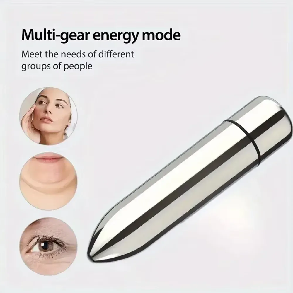 Mini masseur vibrant pour le visage et les yeux, portable, idéal pour la maison et les voyages – favorise l'absorption des soins – 1 pièce 5