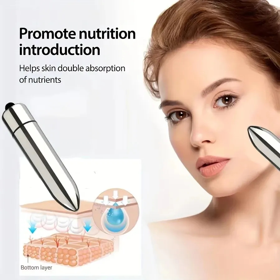 Détail du mini masseur pour le visage